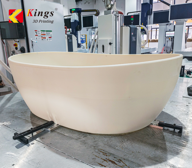 Custom 3D Printed Bathtub